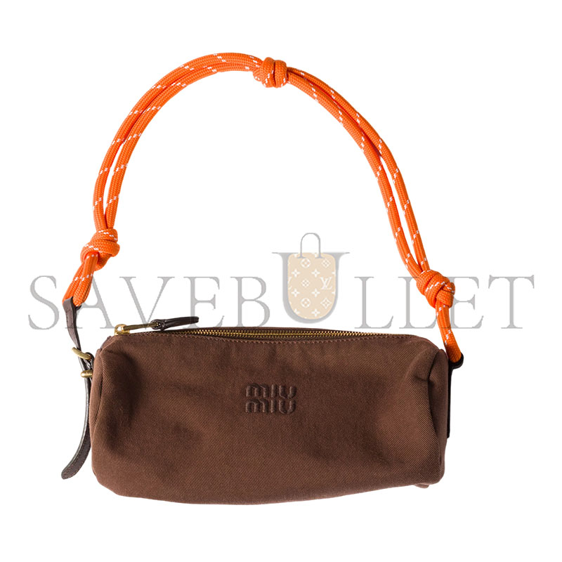 MIU MIU GABARDINE POUCH 5NE853 (22*9*9cm)